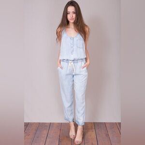 LOVESTICH Denim Jumpsuit, L